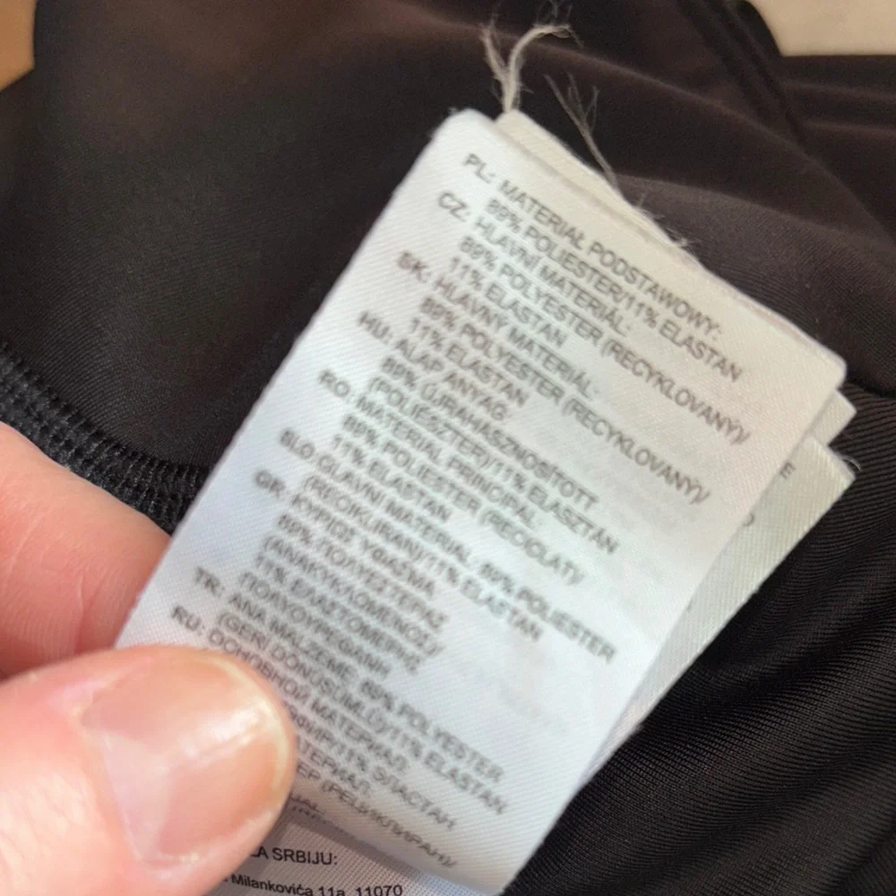 Adidas Women’s Black Active Leggings Plus Size 1X Athletic Pants - Picture 7 of 8